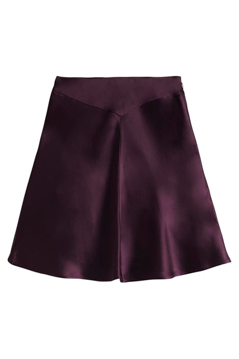 SATIN BIAS-CUT MINI SKIRT BER 5