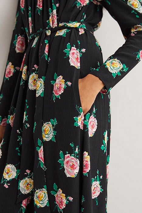 SQUARE NECK MAXI DRESS BLK 4