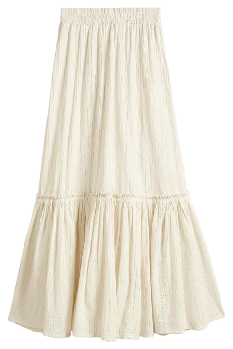 COTTON METALLIC MAXI SKIRT IVO 5