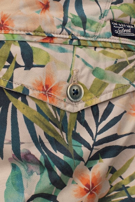 TROPIC FLOWERPRINT FANCY SHORT BROWN 6