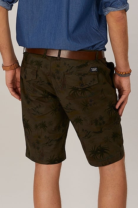 TROPIC SAIL PRINT FANCY SHORT GREEN 3