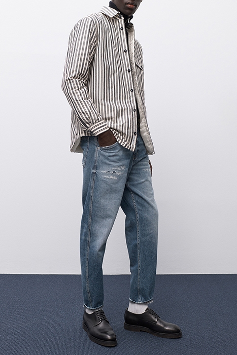 CLOSED MEN RELAXED BUTTON DOWN SHIRT DARK NIGHT 3