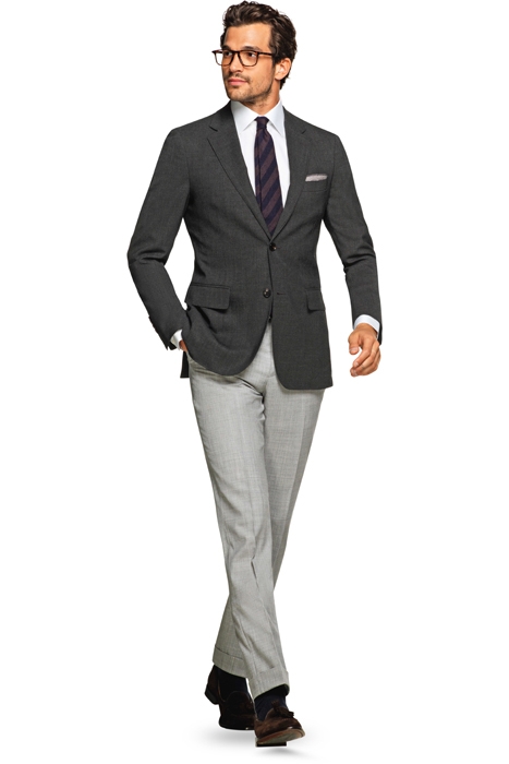 Dark Grey Havana Blazer 1