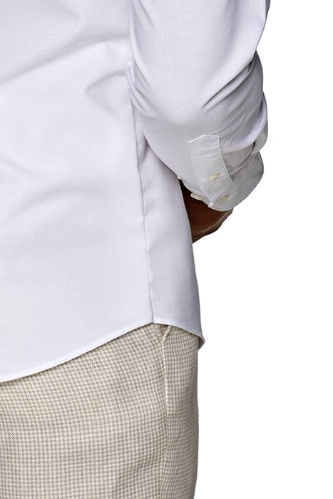 White Washed Oxford Slim Fit Shirt 7