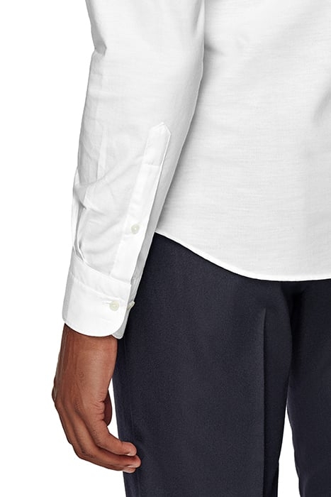 WHITE WASHED OXFORD SLIM FIT SHIRT 7