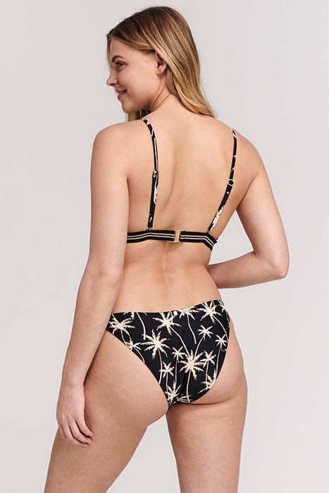 LADIES ROMY BIKINI SET VACATION PALM BLACK 3