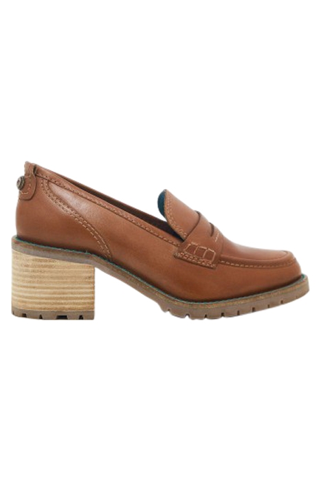 GIGI HEELED LOAFER MID TAN 1