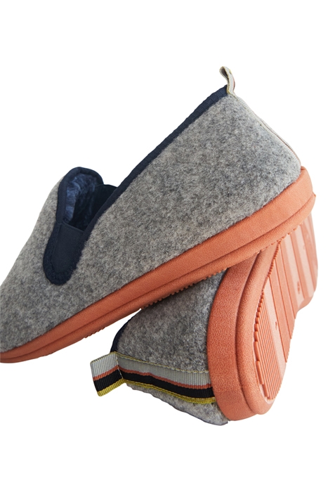 FELT LOUNGE SLIPPER MID GREY 4