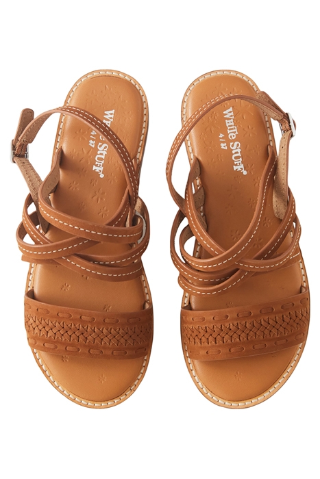 CRAFT MINI WEDGE SANDAL MID TAN 3