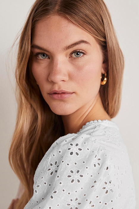 BACK DETAIL BRODERIE DRESS WHT 5