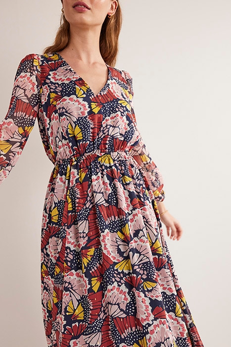 METALLIC DETAIL MAXI DRESS MUL 3