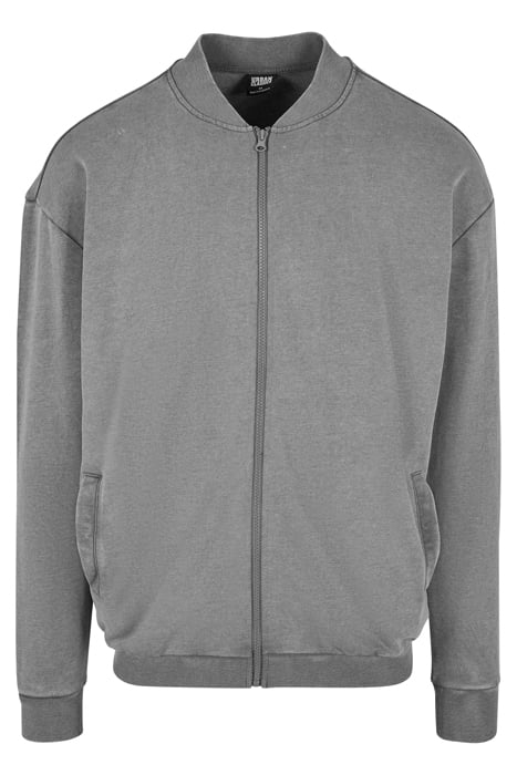 WASHED SWEAT BOMBER DARKSHADOW 1