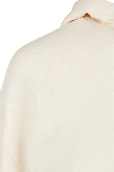 LADIES ORGANIC VOLANTS HOODY WHITESAND 7