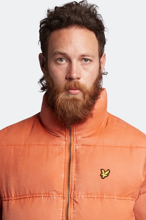 FUNNELLED PUFFER JACKET W701 VICTORY ORANGE 4