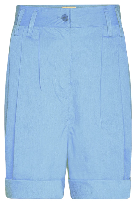 "CONTEMPORARY POPLINE" BERMUDA CELESTE 1