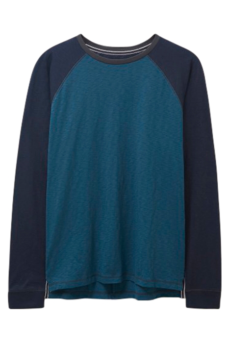 ROBBIE RAGLAN T-SHIRT MID TEAL 1