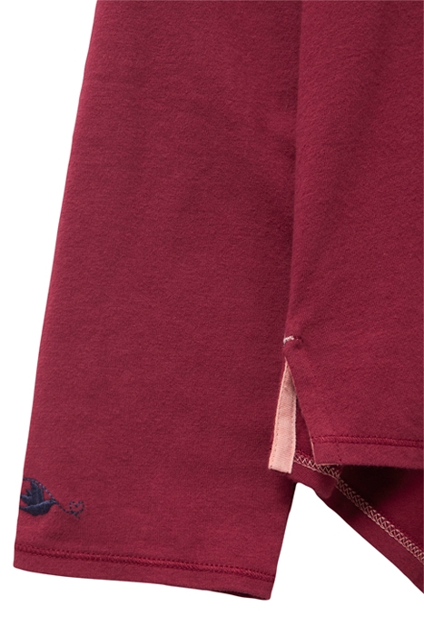 BERRY PJ TOP DEEP RED 3