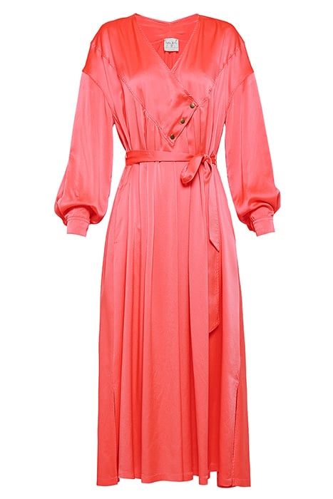 SILK SATIN LONG DRESS GRANADINE 1