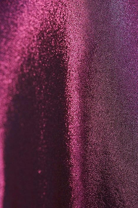 CHIC LAMINATED JERSEY TURTLENECK VIOLA 3