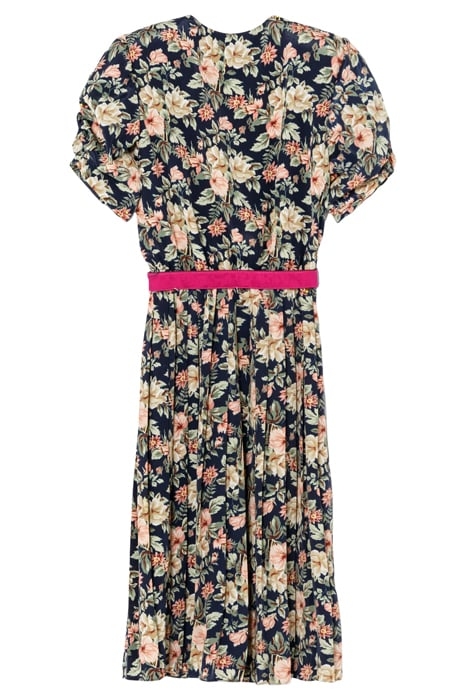 FRONT SLIT DRESS W/ BELT ASSORTED 2