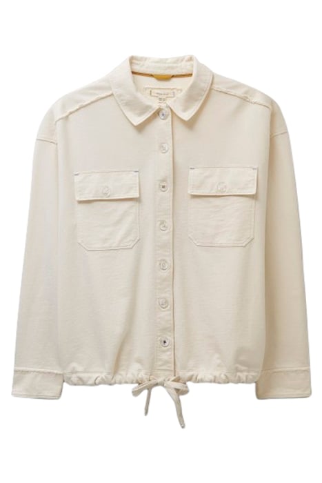 EVIE SWEAT JACKET LIGHT NATURAL 1