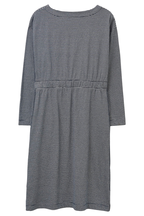 EVIE STRIPED JERSEY DRE NAVY 5