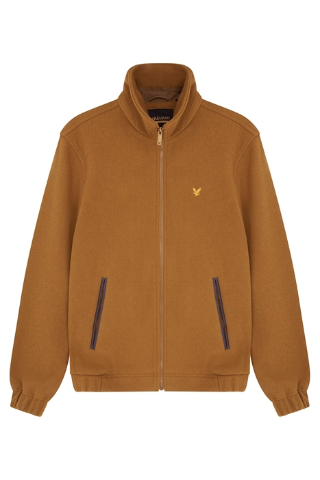 MELTON JACKET W738 HARNESS BROWN 5