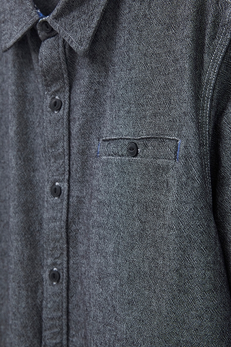 DONOGHUE DENIM SHIRT BLACK DENIM 3