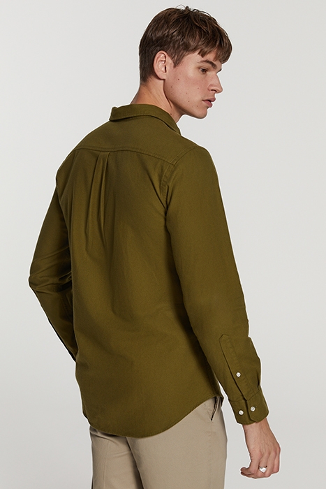 MEN TWILL SHIRT TYLER OLD ARMY GREEN 3