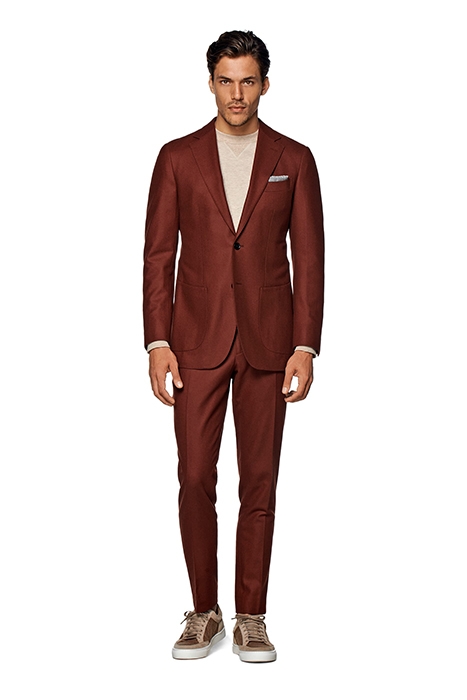 DARK RED HAVANA SUIT 4