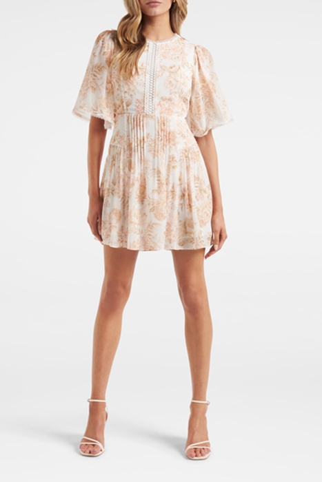 JADE ANGEL SLEEVE SKATER MINI GOLD ATHENA FLORAL 3