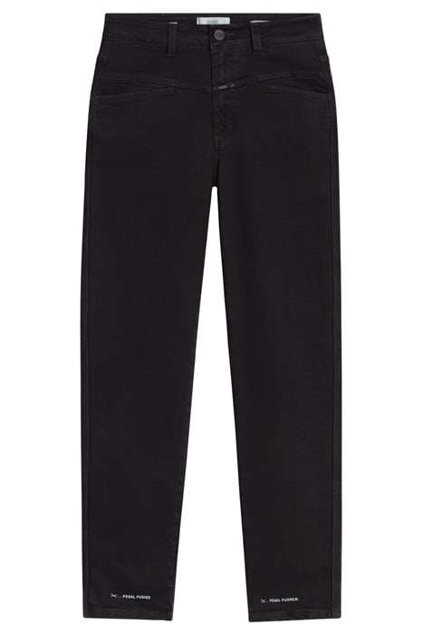WOMEN PEDAL PUSHER JEANS BLACK 6