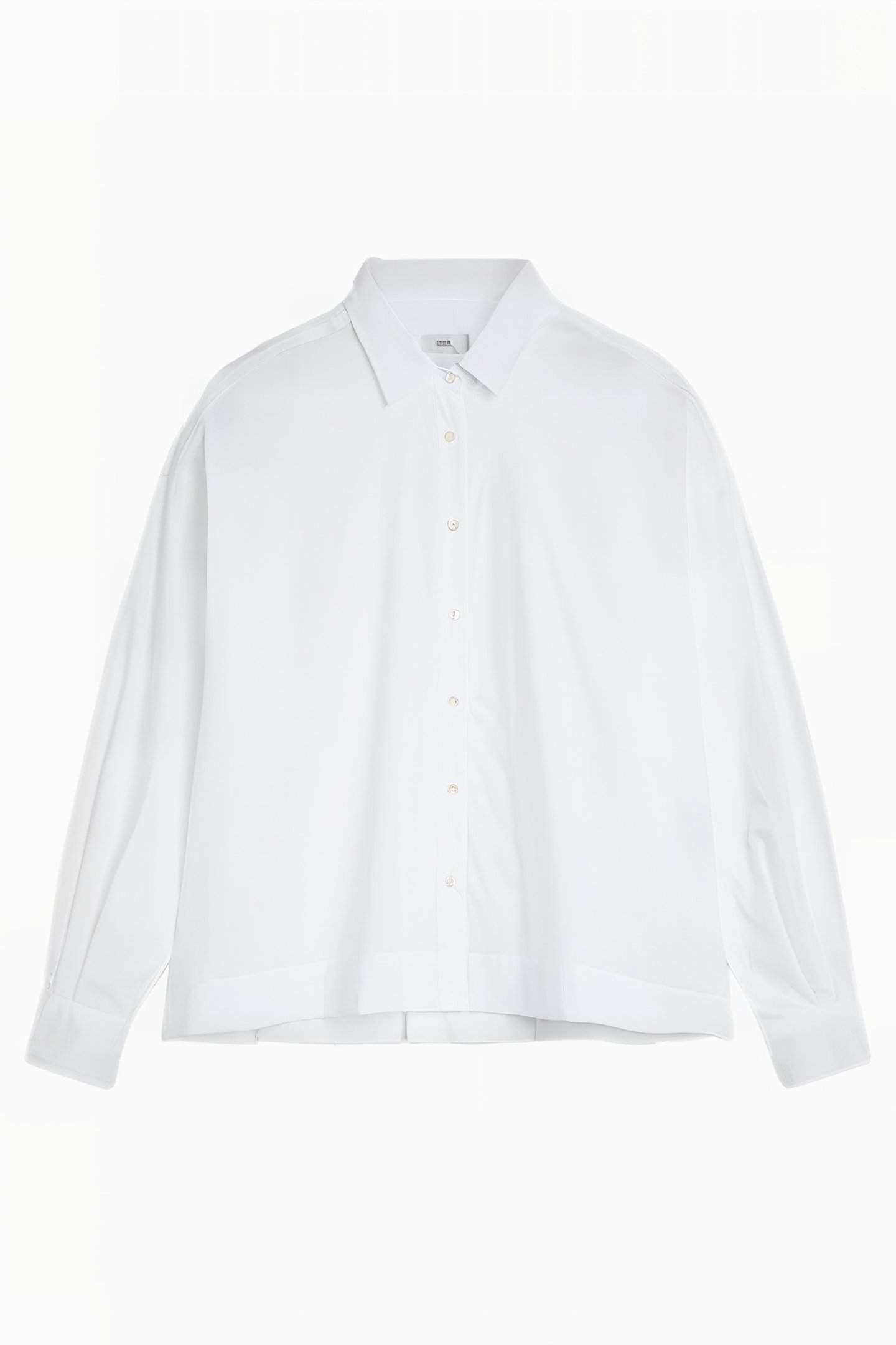WOMEN GATHERED SHIRT SHIRTS & BLOUSES WHITE 6