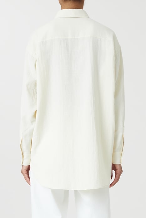 WOMEN BASIC SHIRT SHIRTS & BLOUSES ECRU 2