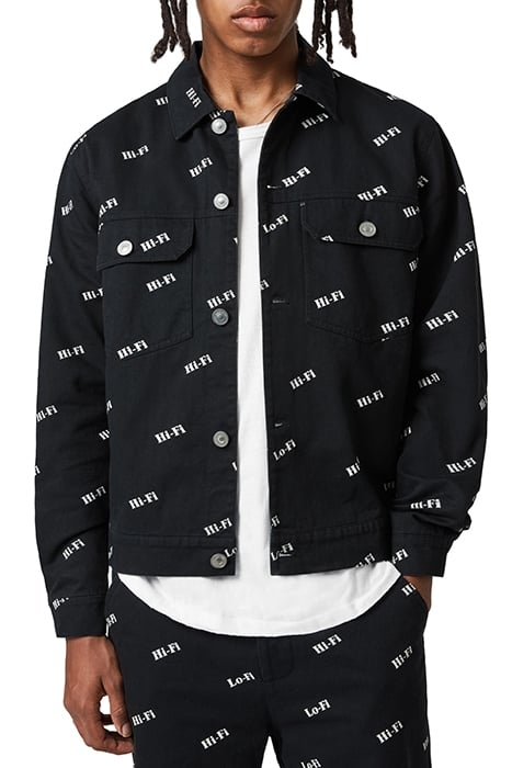 SENTA JACKET BLACK/WHITE 2