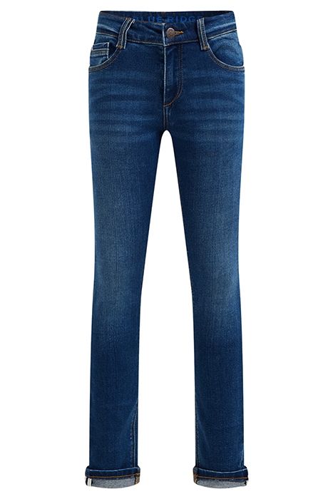 JONGENS SKINNY FIT JEANS MET STRETCH BLUE 1