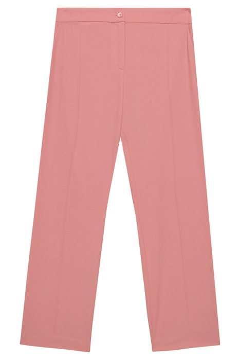 CROPPED TROUSERS IN FLOWING FABRIC ROSE 5
