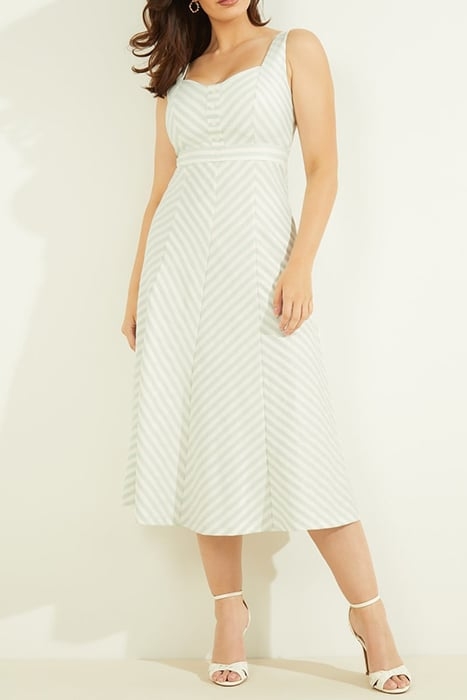 ISABEL DRESS PEACEFUL SKY STRIPES 1