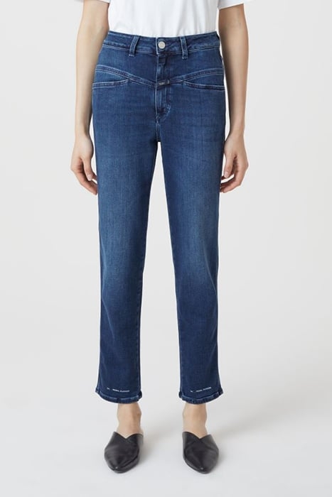 PEDAL PUSHER JEANS DARK BLUE 1