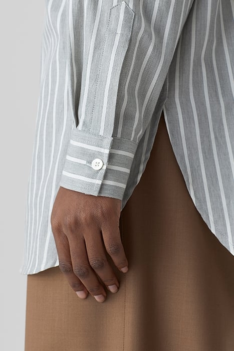 BASIC SHIRT DARK GREY MELANGE 4