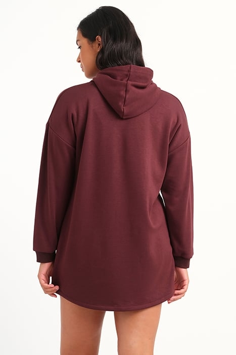 LW OVER HOODIE/SWEATER LENA RELAX LOUNG AUBERGINE 3