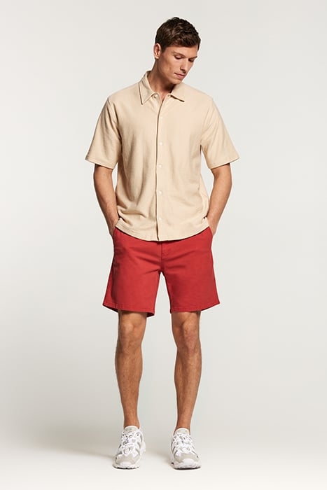ALEC SHORTSLEEVE SHIRT BEACH BEIGE 4