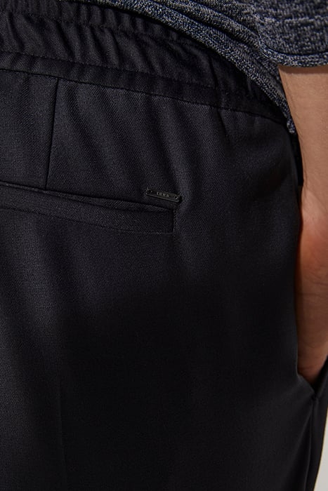 NAVY FLANNEL JOGGERS 6