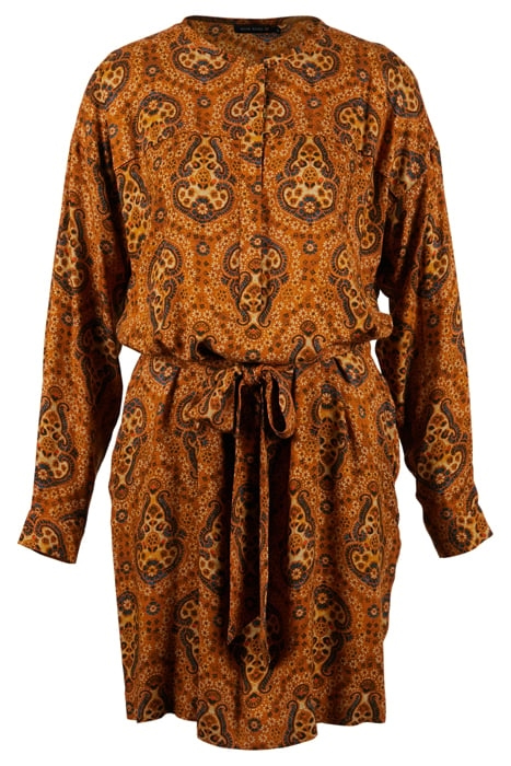 BROWN LONG SLEEVE DRESS 1