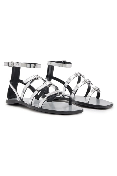 LORE SANDAL MIRROR SILVER 4