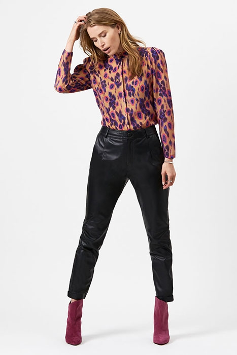 HONORÉ LEOPARD BLOUSE MULTICOLOUR 2