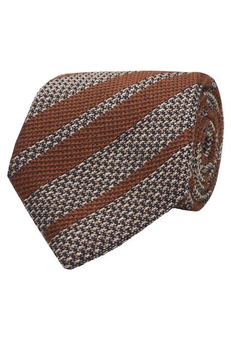 BROWN STRIPES TIE 1