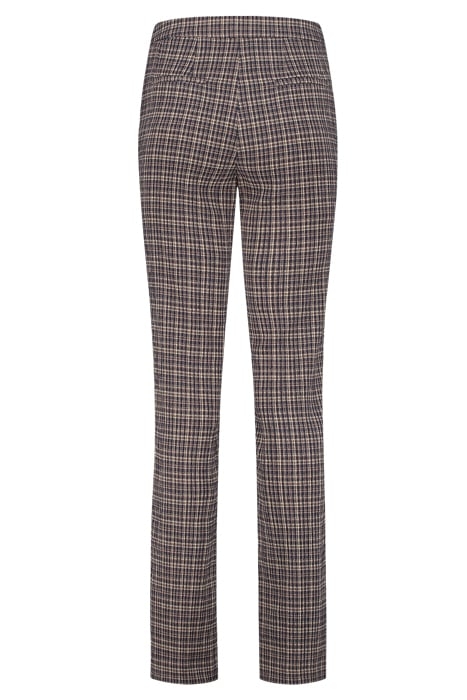 NIRA TROUSERS INDIGO CHECK 2