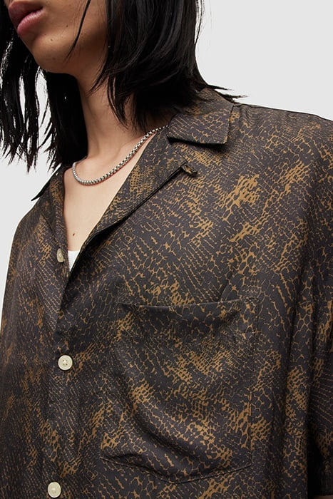 CAIMAN SS SHIRT JET BLACK 4