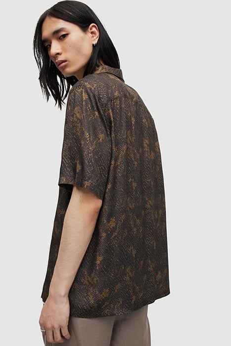 CAIMAN SS SHIRT JET BLACK 2